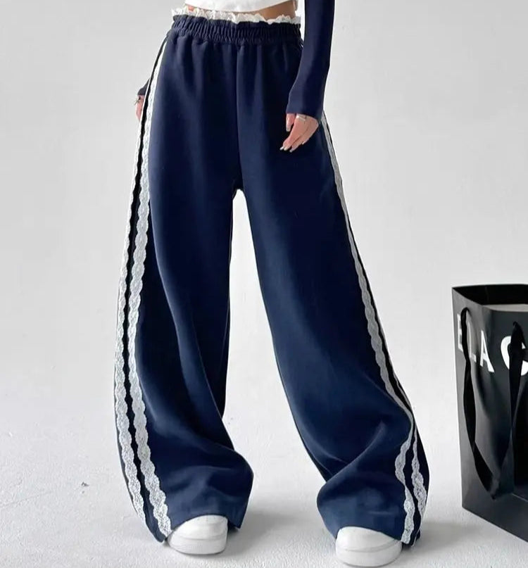 Nadia Relaxed Lace Pants