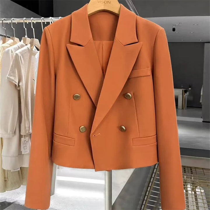 Renata Cropped Power Blazer
