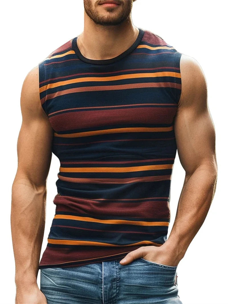 Maro Stripe Tank Top
