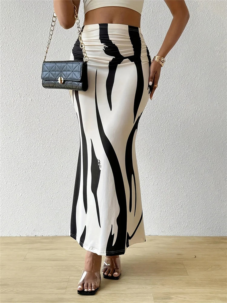 Marixa High-Waist Maxi Skirt