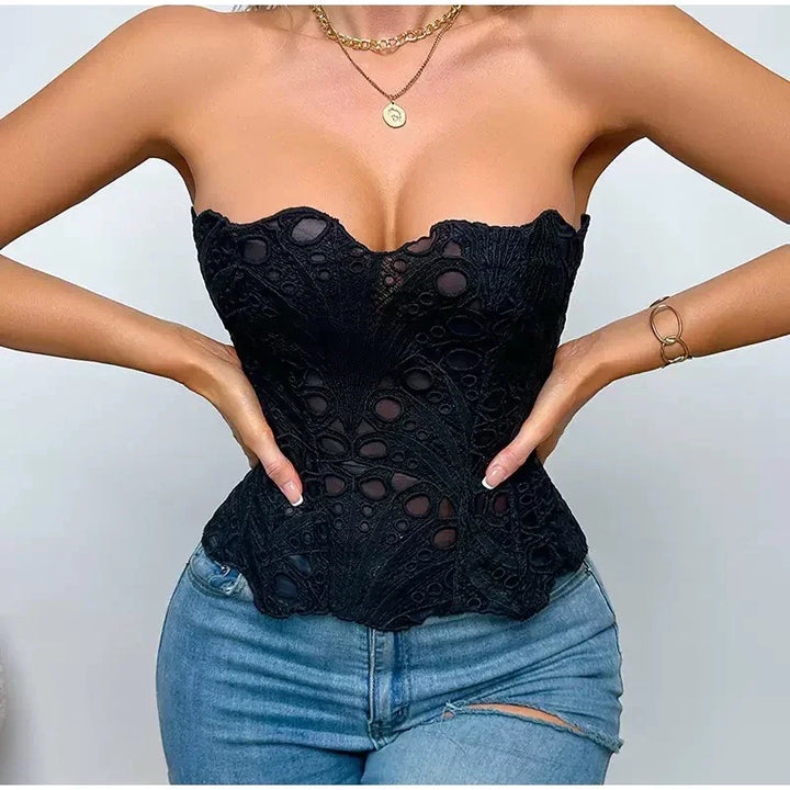 Valentina Lace Corset Top