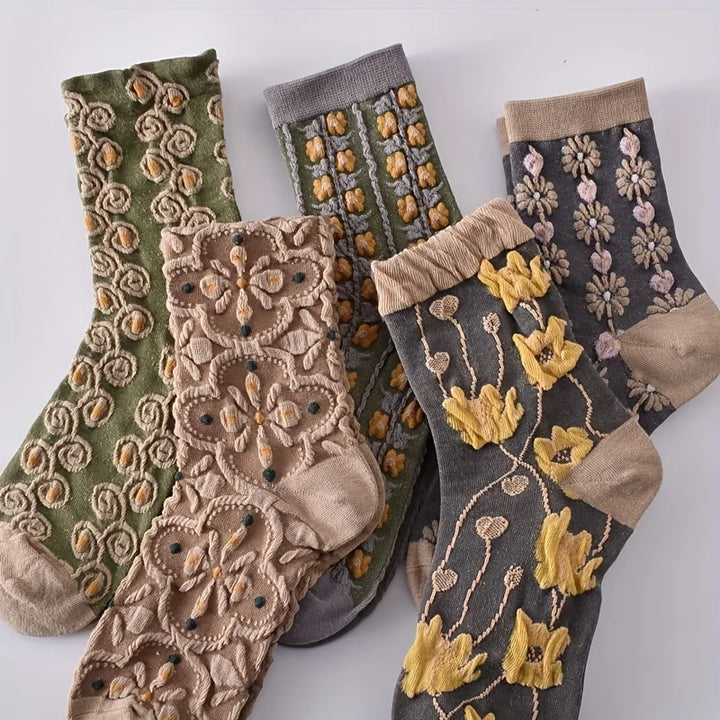 Elegance Bloom Socks