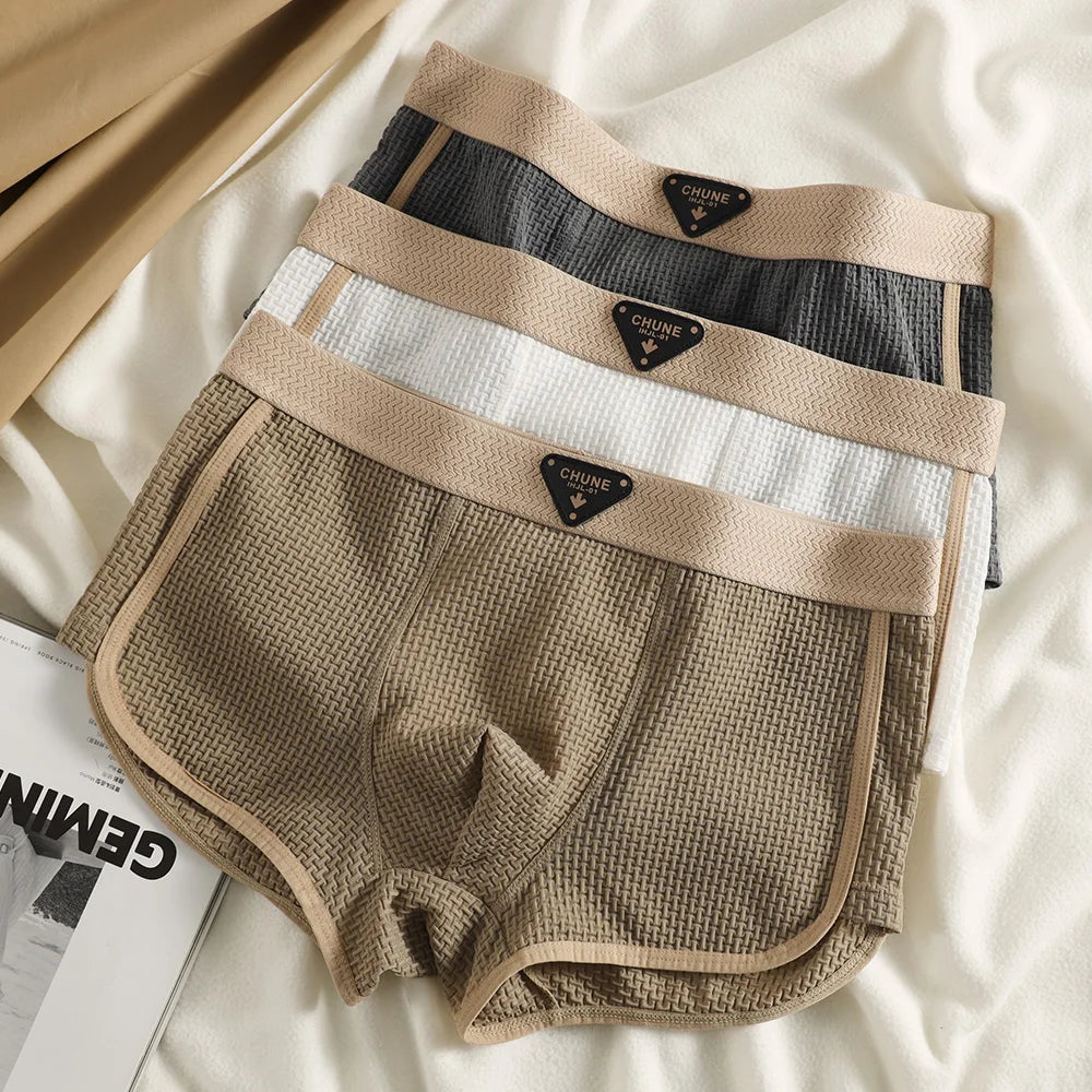 Asher Waffle Knit Boxer Set