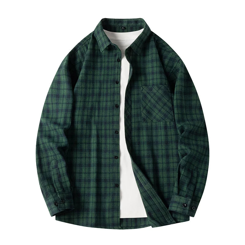 Caden Check Layer Shirt