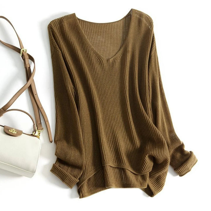Elia Romano Ribbed Sweater