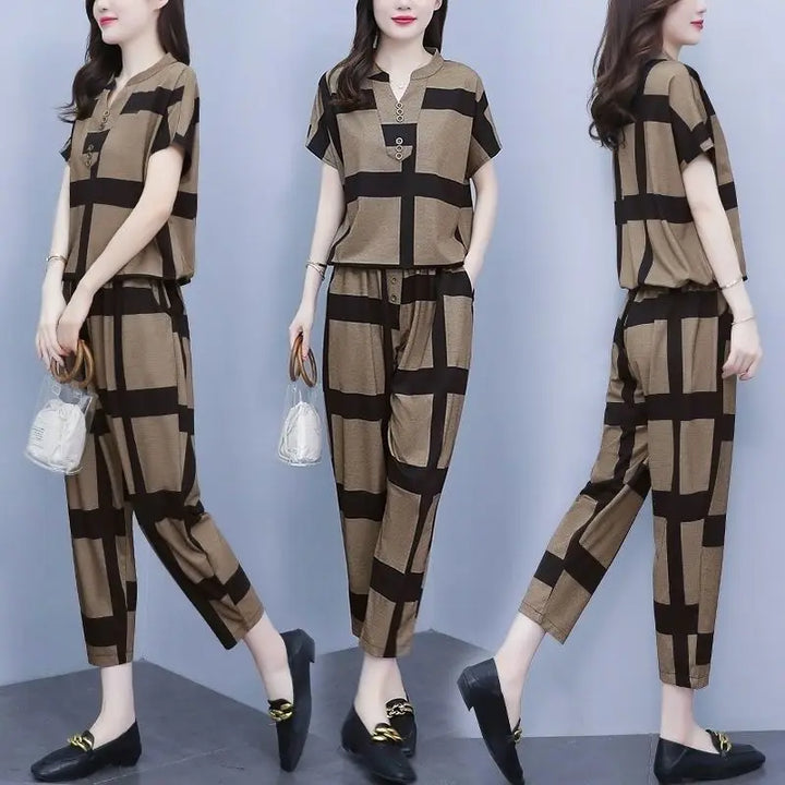 Sofie Button Two-Piece Set
