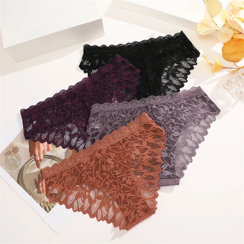 Selora Lace Panties Set