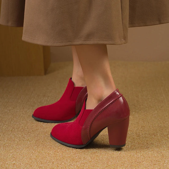 Raina Block-Heel Shoes