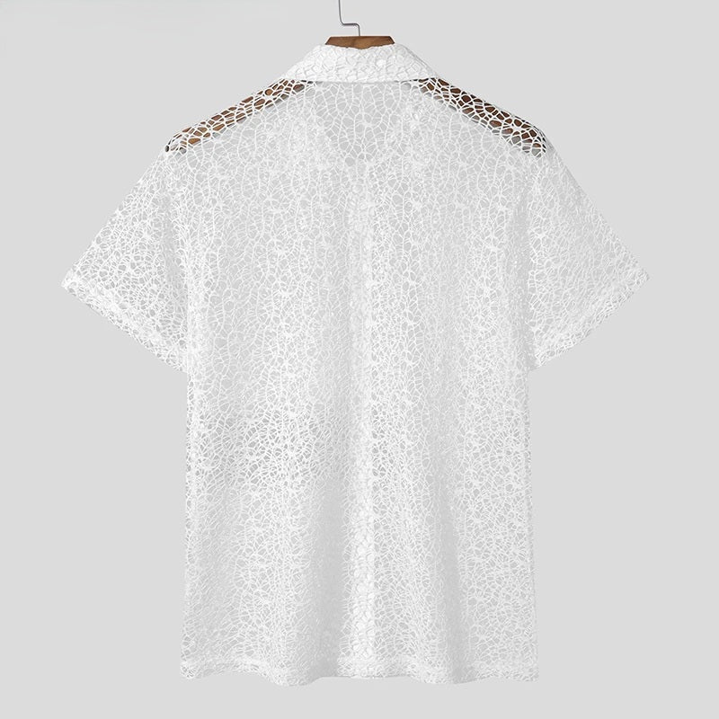 Kaien Mesh Lounge Shirt