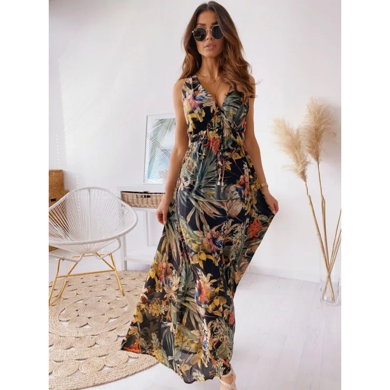 Marcella Flowing Midi Dress
