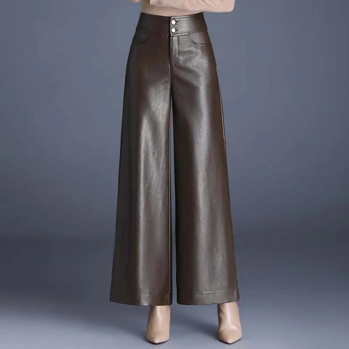 Valeria Rossi Leather Pants