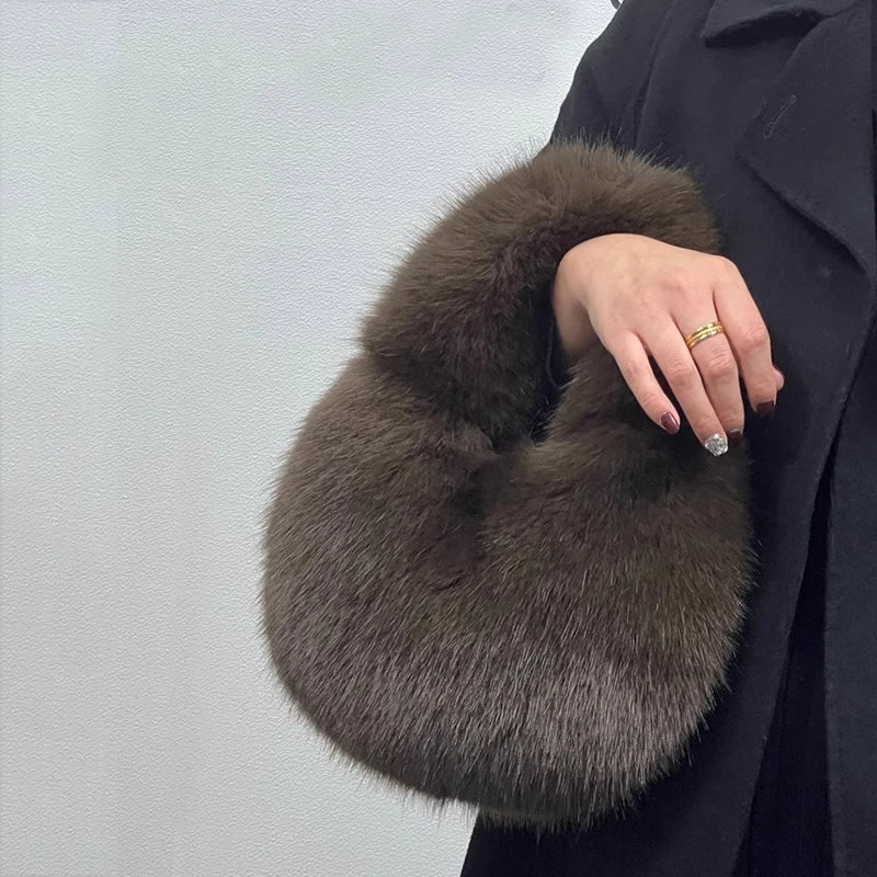 Selina Soft Fur Bag