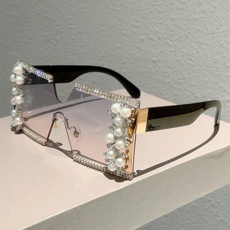 Noemi Pearl Rim Sunglasses