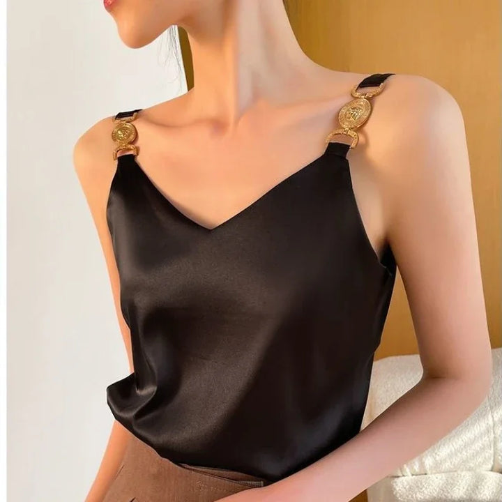 Selene Silkstrap Top