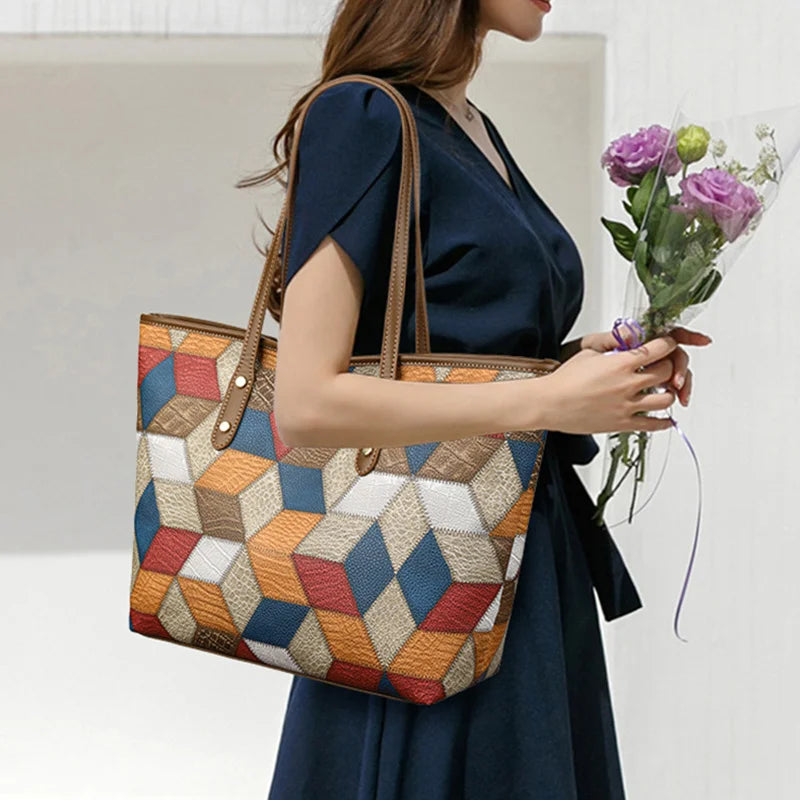Tavira Textured Carryall Bag