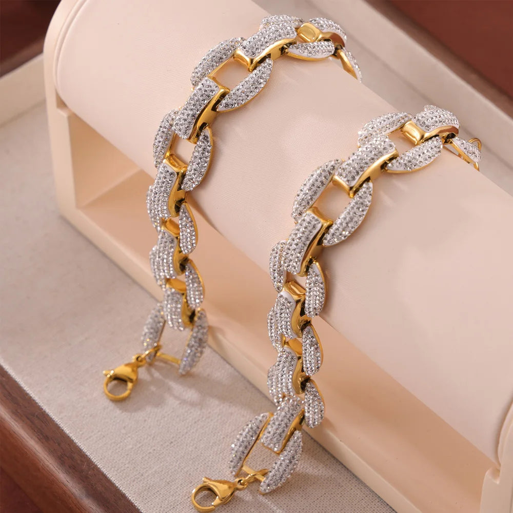 Tavine Diamond Link Bracelet