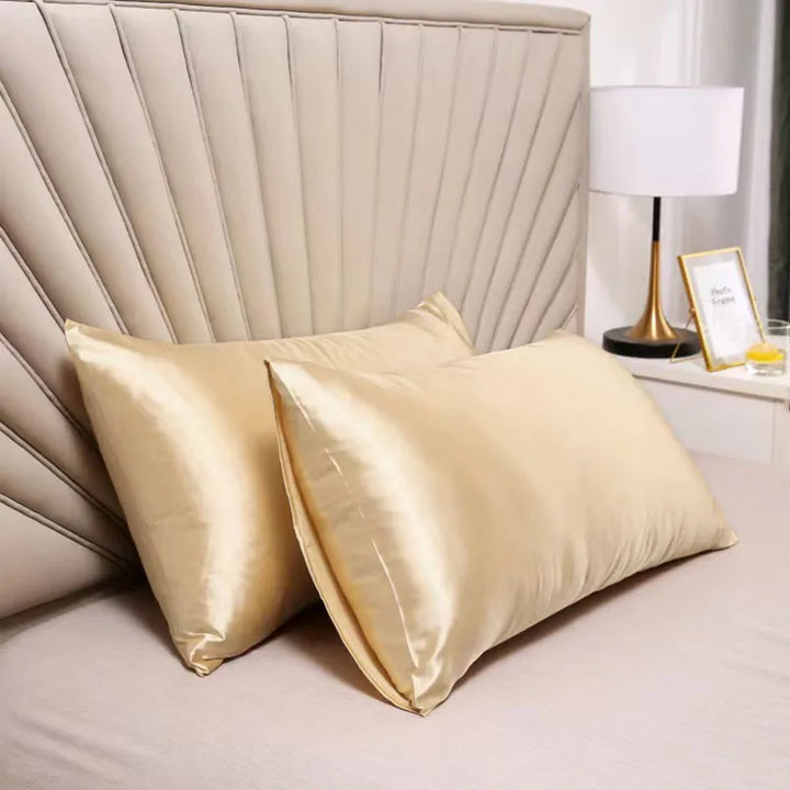 Lucia Silk Pillow Cover Set