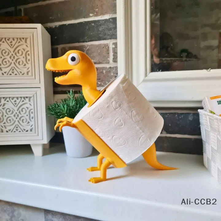 Dinosaur Tissue Holder