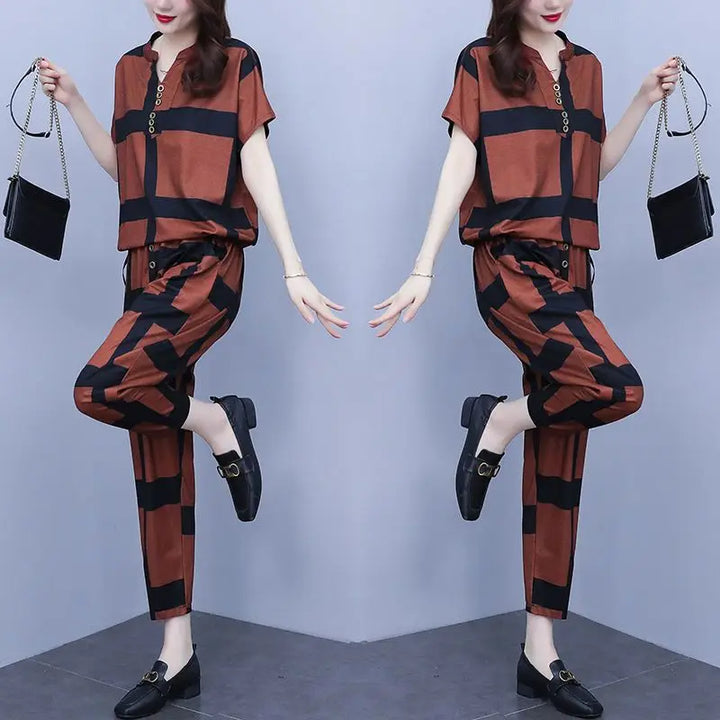 Sofie Button Two-Piece Set