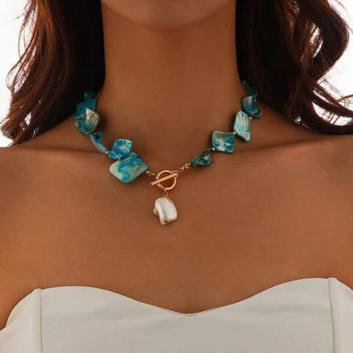Mirella Tidal Drop Necklace