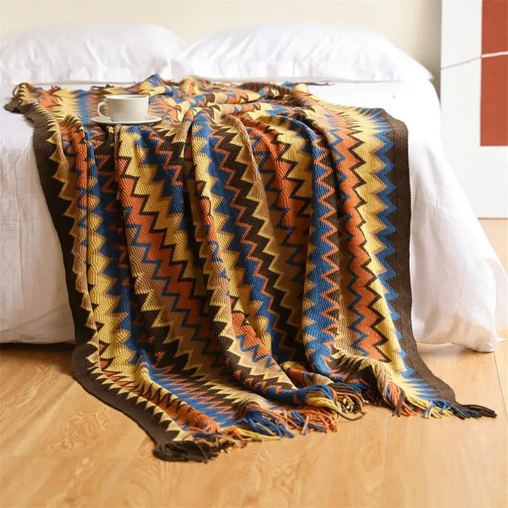 Boho Stripe Blanket