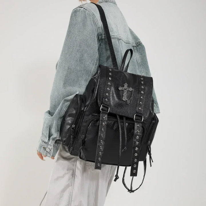 Vaughn Blackthorn Leather Pack