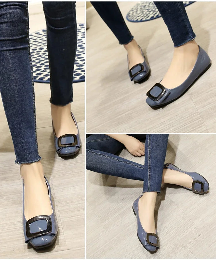 Serena Buckle Flats