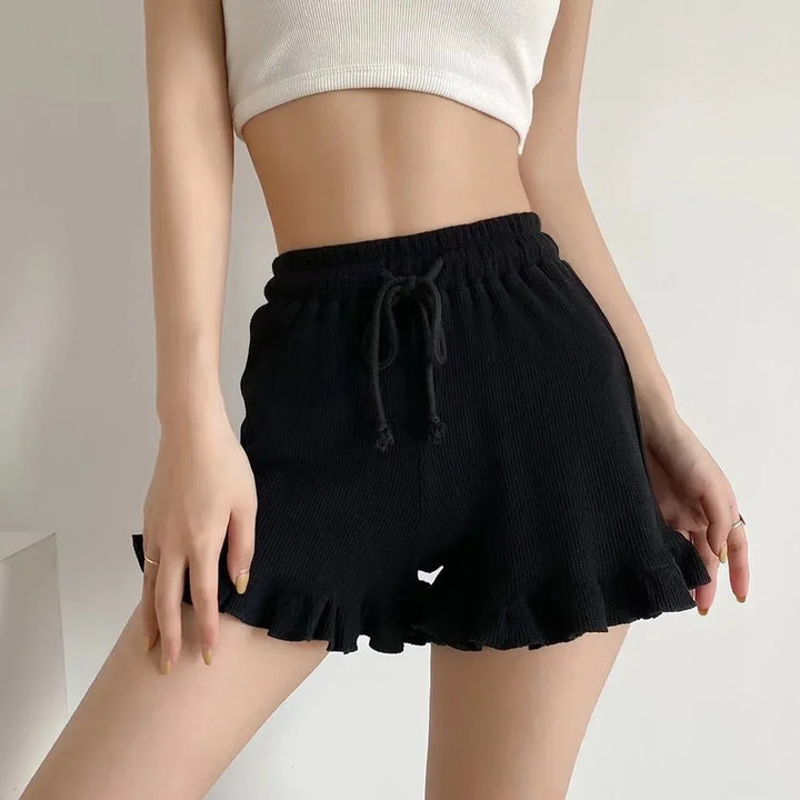 Valeska Gauze Flare Shorts