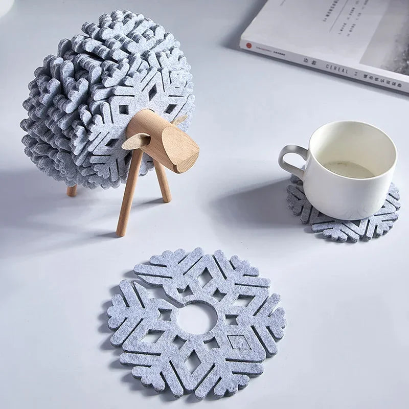 Nordic Reindeer Coaster Set