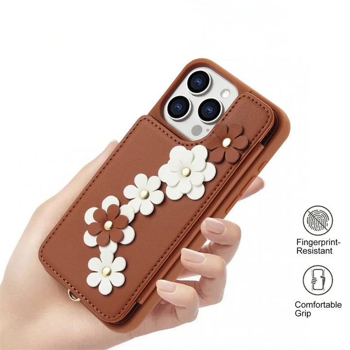 Ella Flower Wallet Case