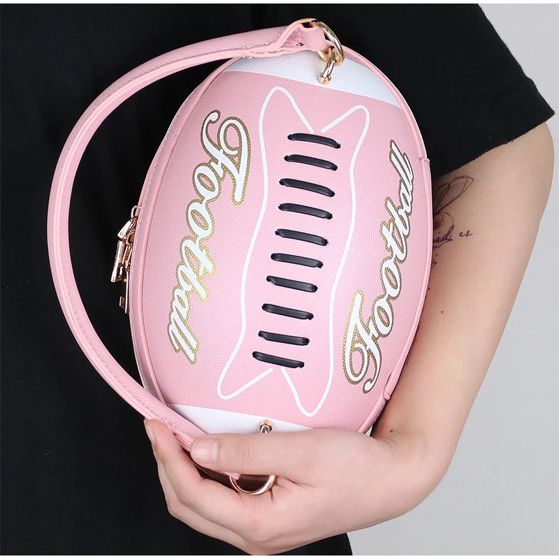 Maddie Football Handbag