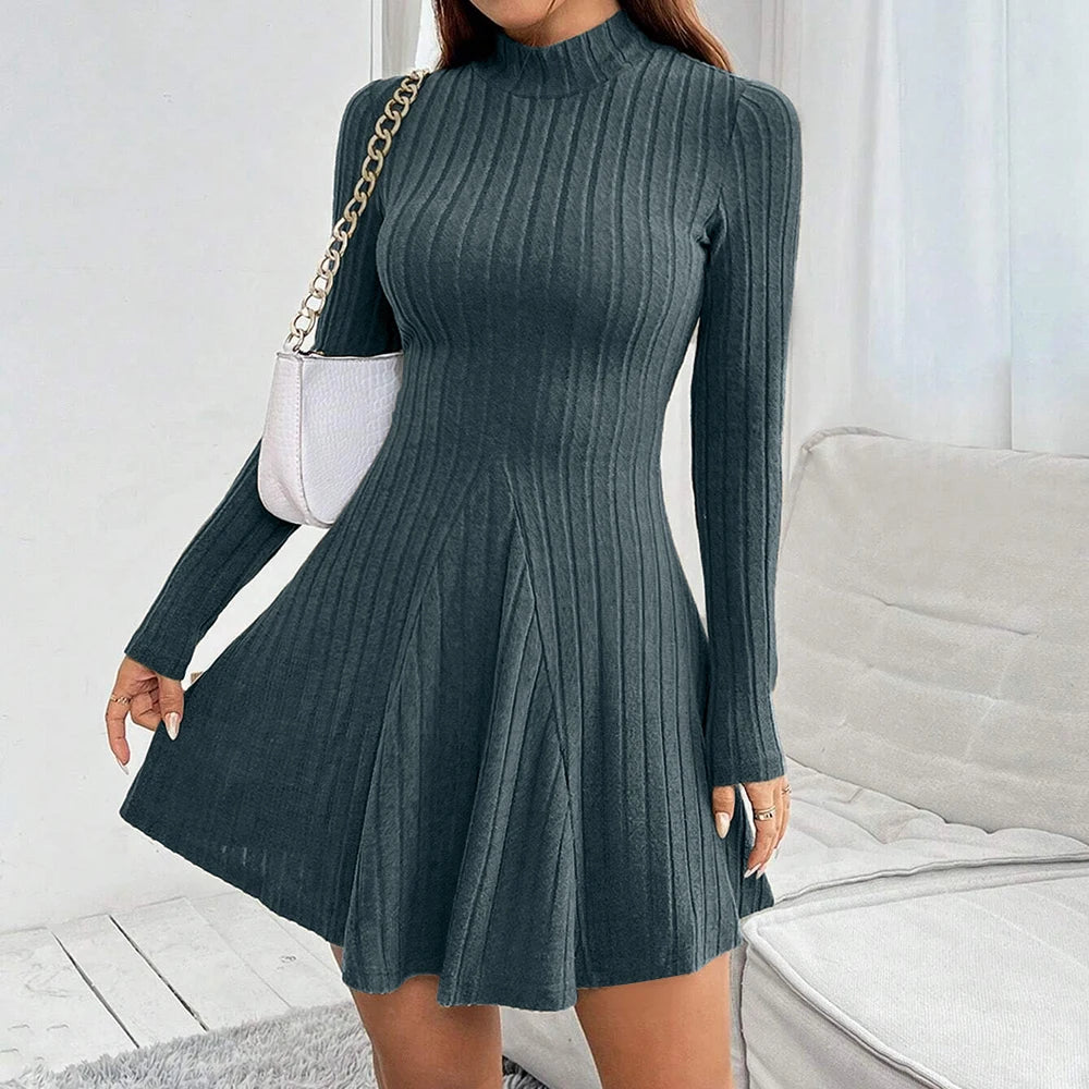 Sorella Ribbed Swing Dress