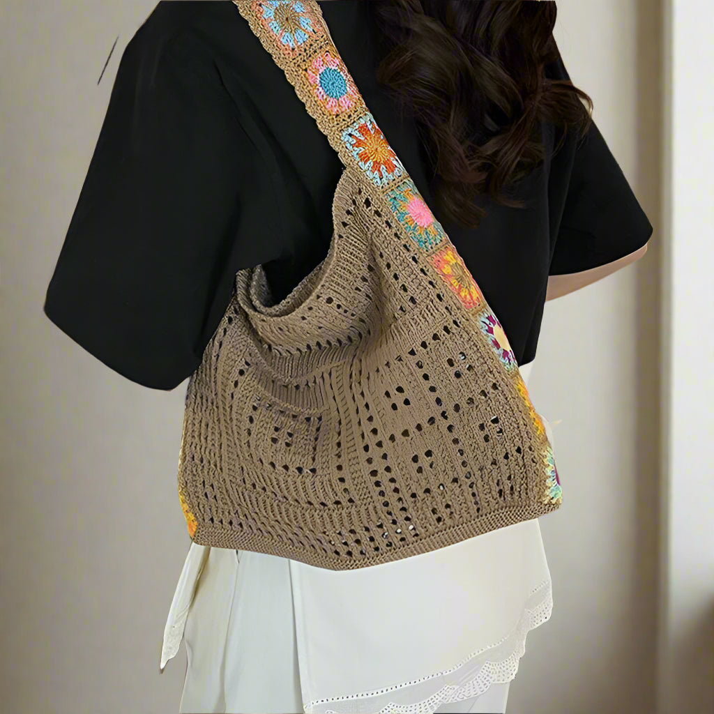 Fiora Crochet Tote Bag