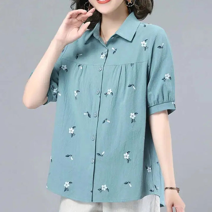 Cora Petal Blouse Top