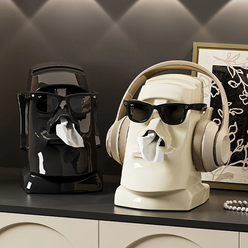 Tiko Moai Tissue Holder