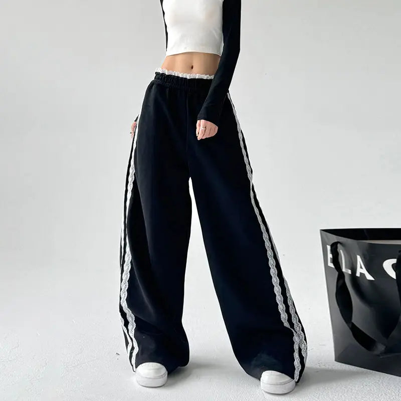 Nadia Relaxed Lace Pants