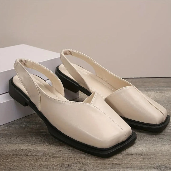 Mara Square-Toe Flats