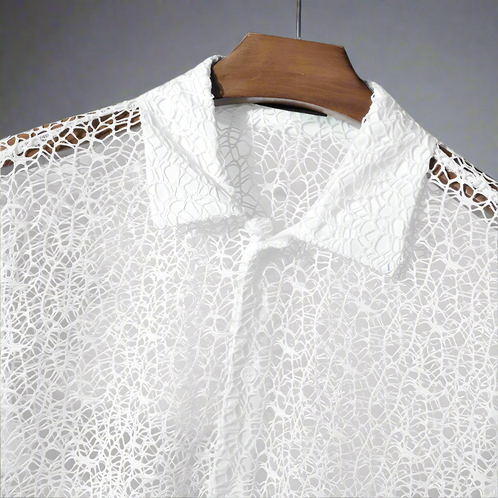 Kaien Mesh Lounge Shirt