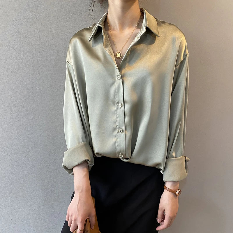 Serene Satin Shirt
