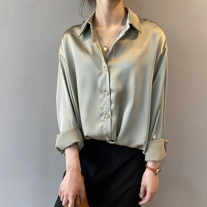 Serene Satin Shirt