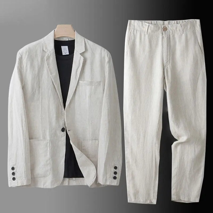 Hayes Linen Blazer Set