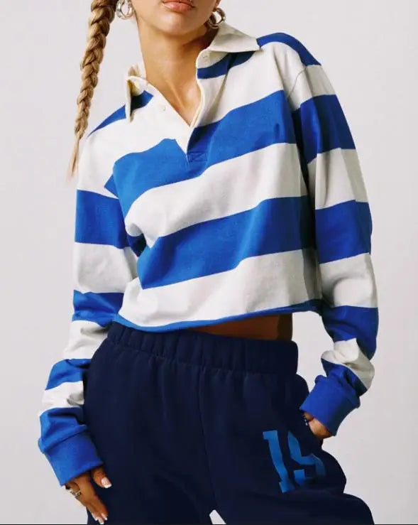 Norra Stripe Croptop