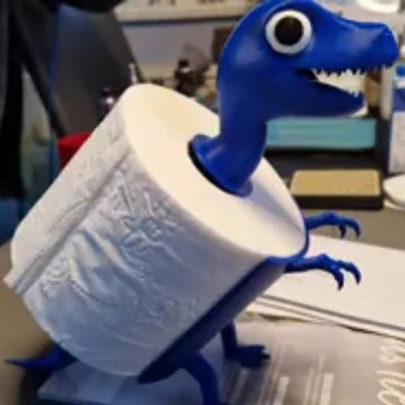 Dinosaur Tissue Holder