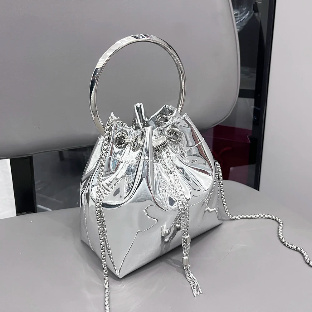 Calla Gloss Metallic Bag