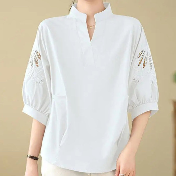 Maia French Floral Top