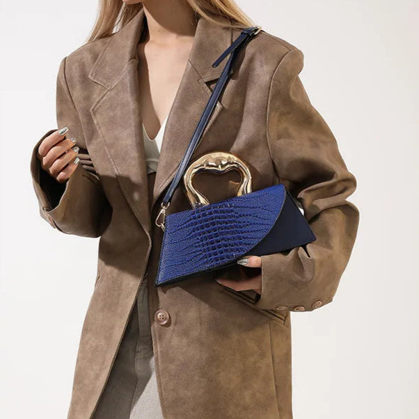 Evania Croc Handbag