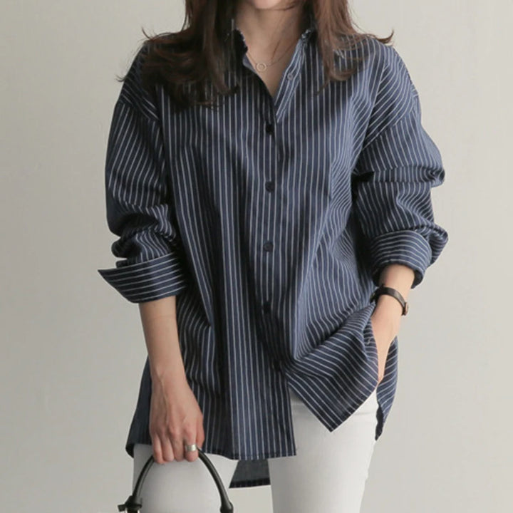 Elsie Drop Stripe Shirt