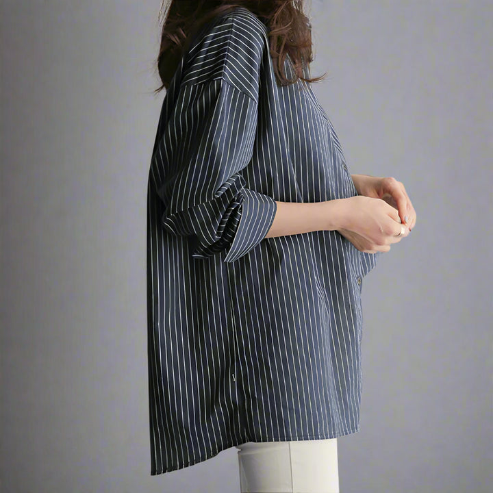 Elsie Drop Stripe Shirt