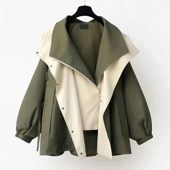 Noelle Dual trench Coat
