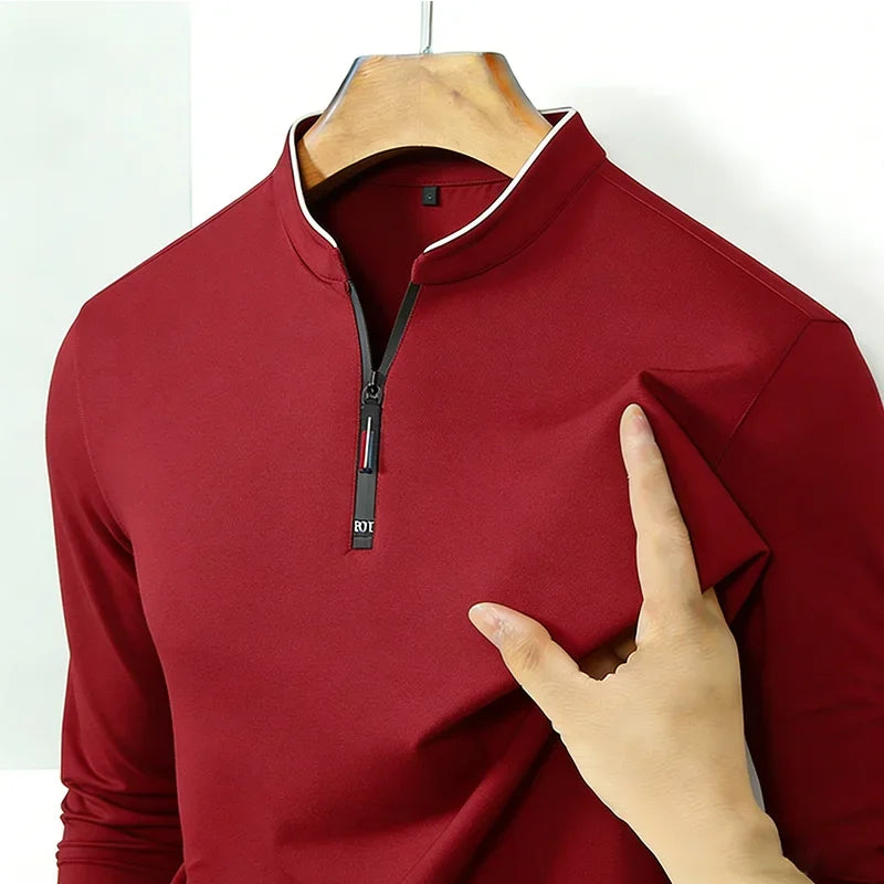 James Half-Zip Polo Shirt
